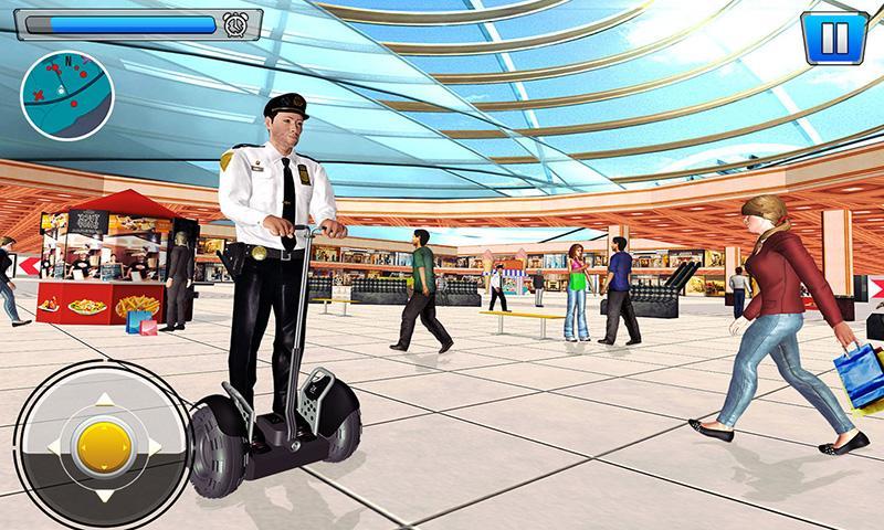 Shopping Mall Police Cop Game