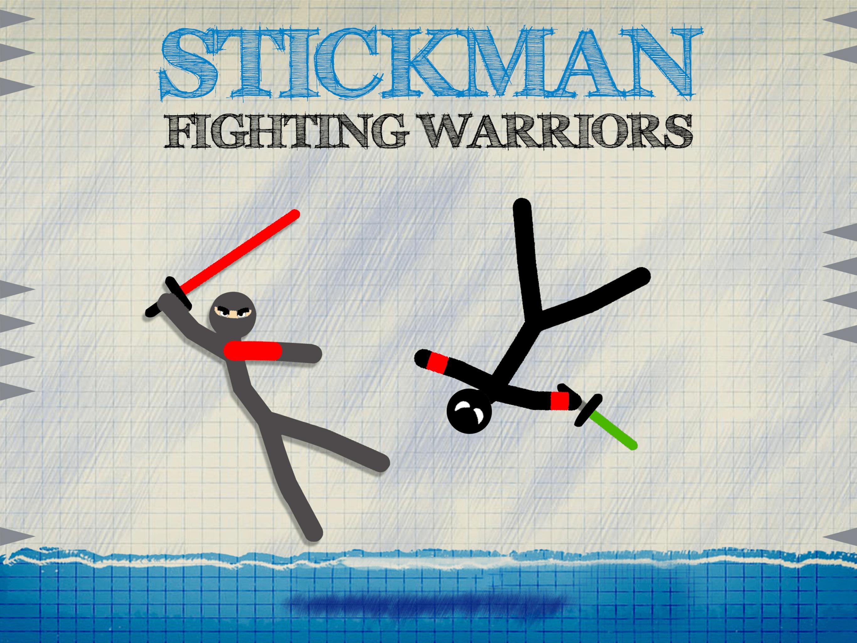 Stickman Fighting games - 2 player Warriors Games