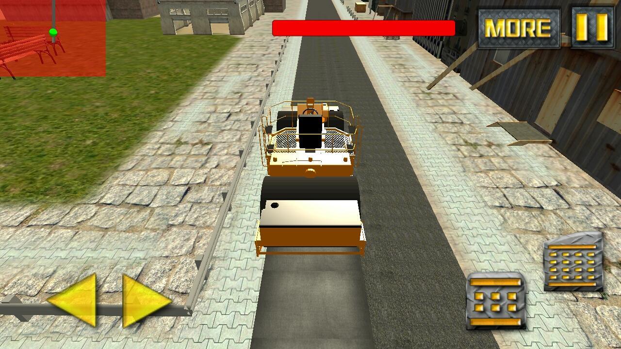 Road Builder Construction Site