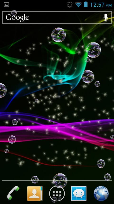 Bubble Falling Live Wallpaper