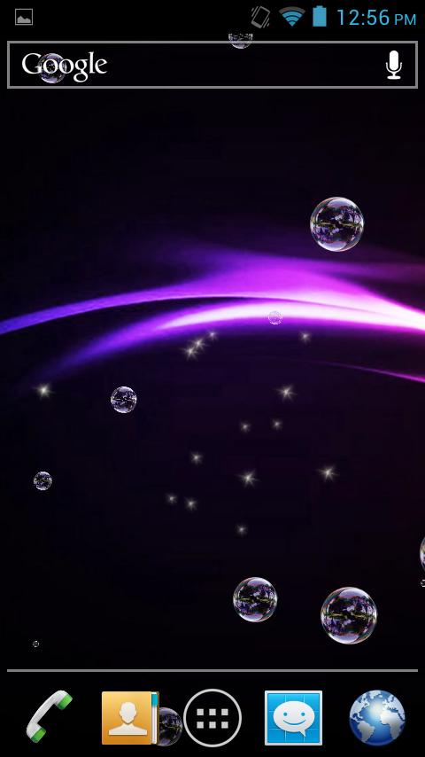 Bubble Falling Live Wallpaper