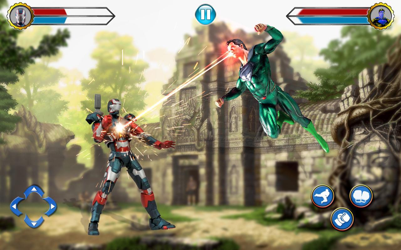 Real Superhero Kick Fighting 2019: Fighting Games