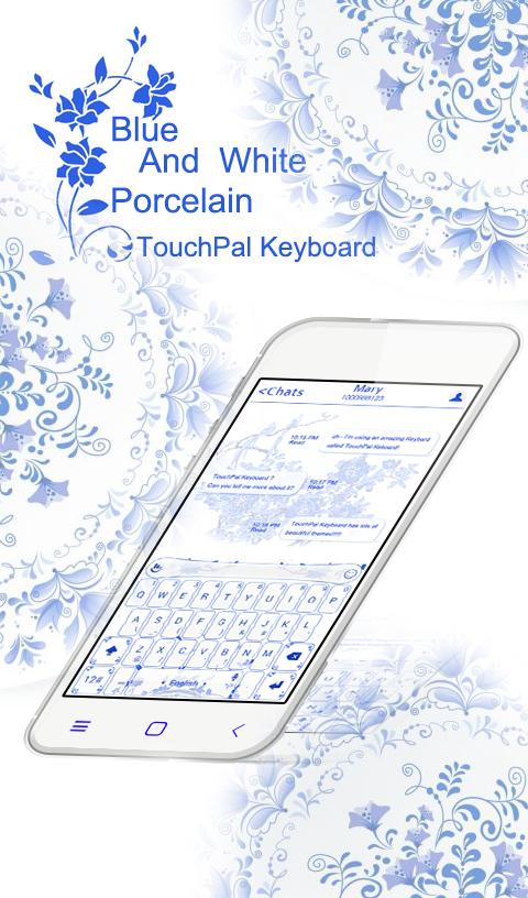 Blue and White Porcelain Theme