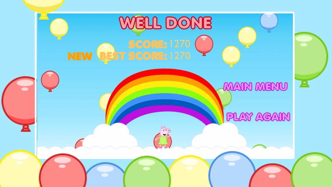 Rosie The Pig - Balloon Bounce