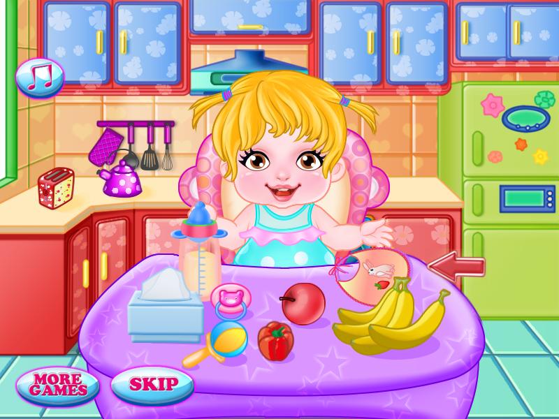 Baby breakfast games for girls