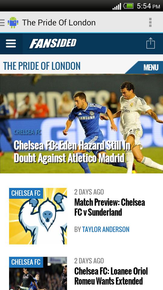 Chelsea FC Fan Blogs