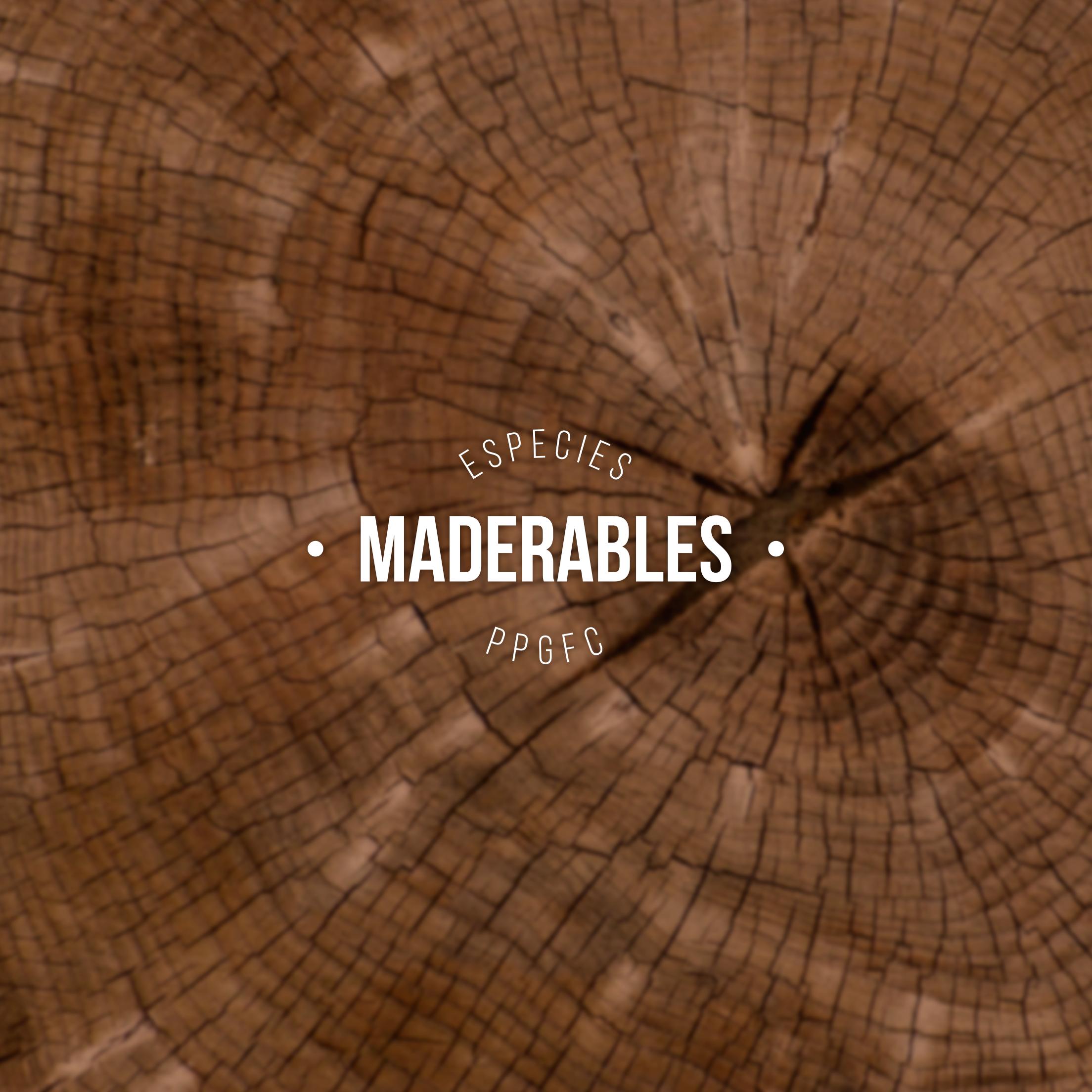 Especies Maderables