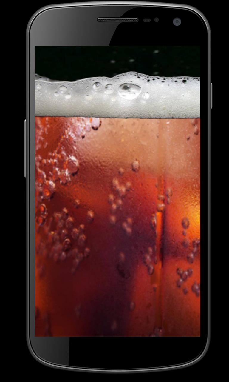 Drink cola simulated
