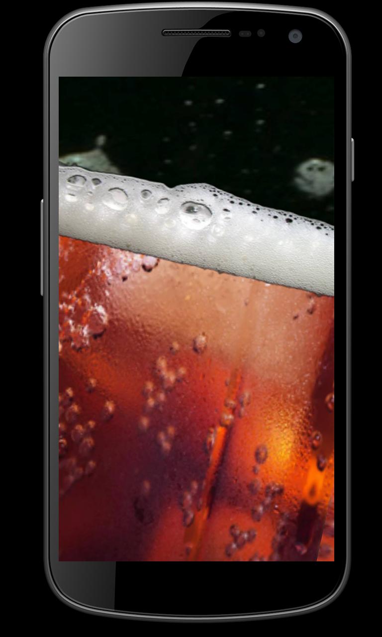 Drink cola simulated