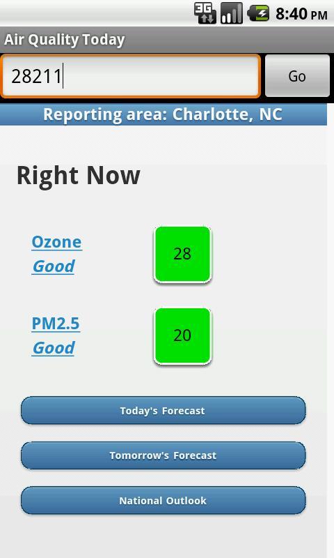 Air Quality Today