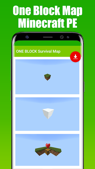 ONE BLOCK Survival Map