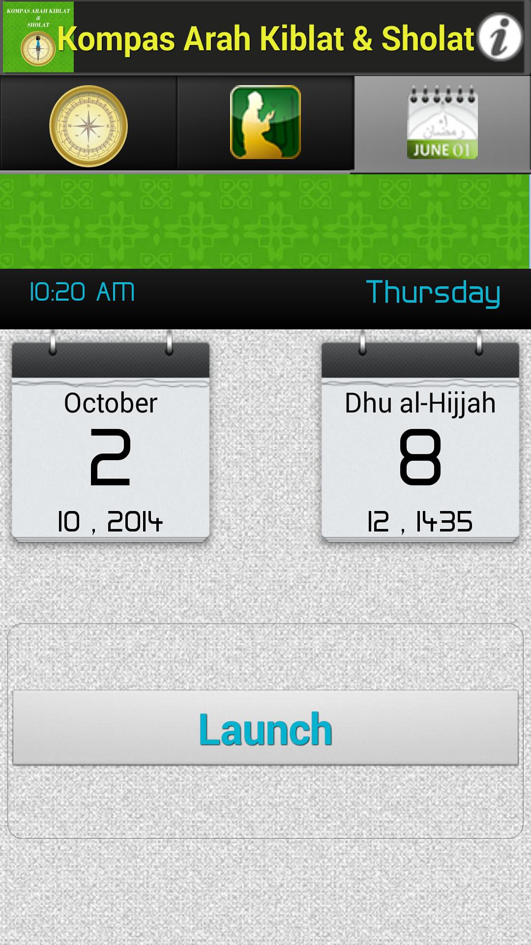 Kompas Arah Kiblat & Sholat