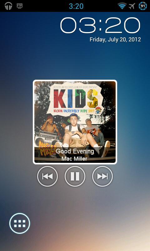 Launcher - MagicLockerTheme