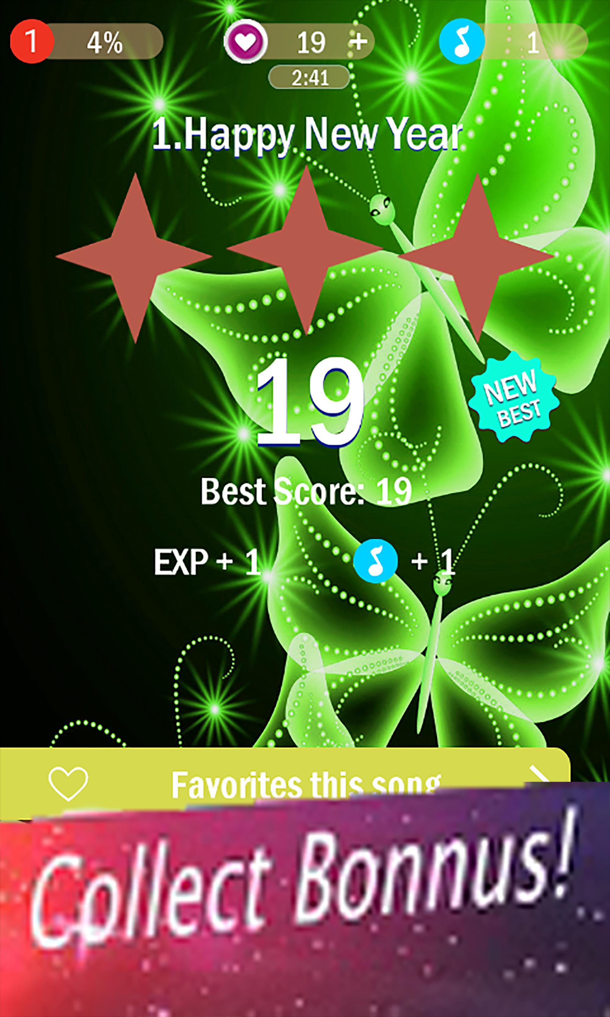 Pink Piano Butterfly Tiles 2