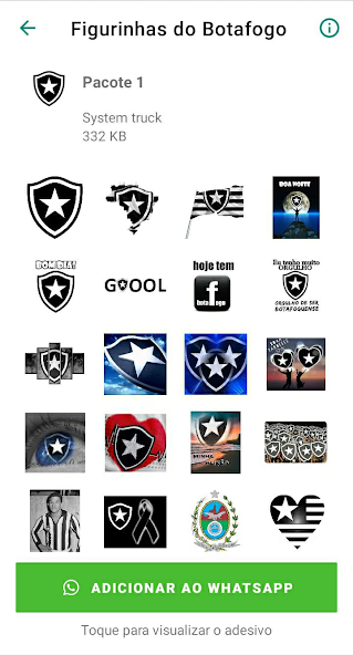 Figurinhas do Botafogo