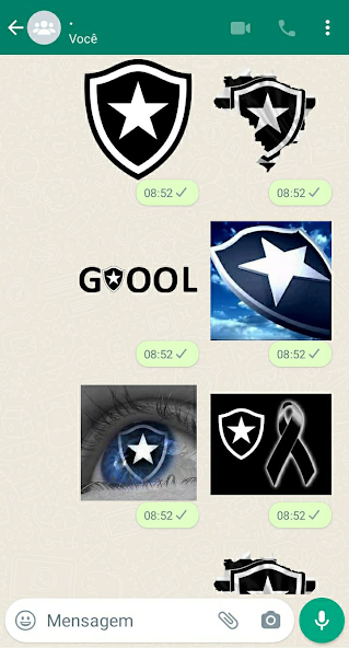 Figurinhas do Botafogo