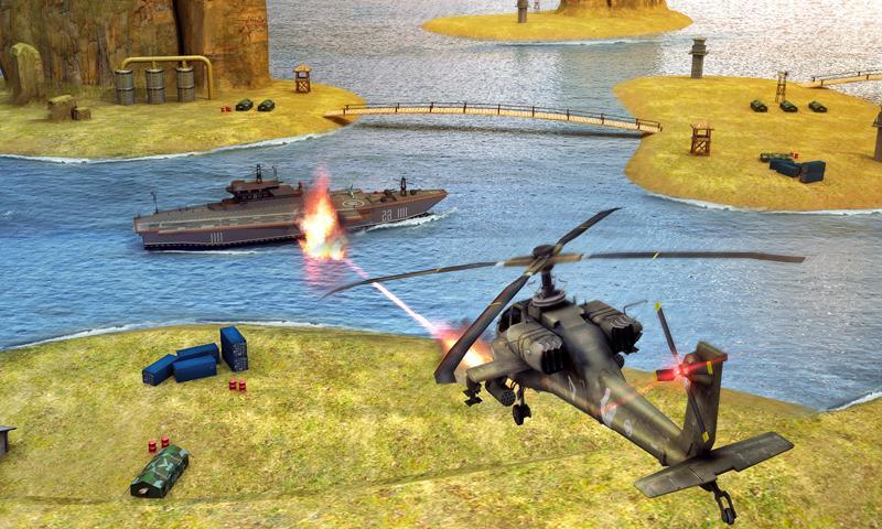 Island Apache Strike 3D