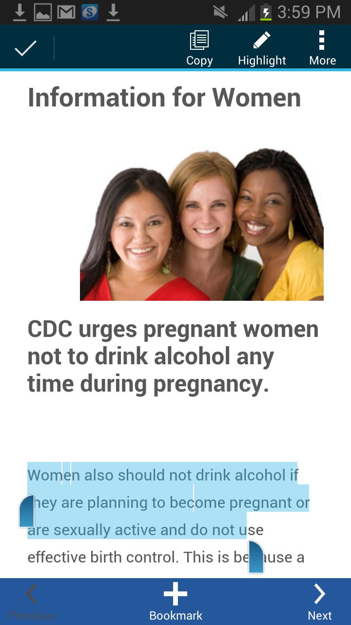 CDC FASD
