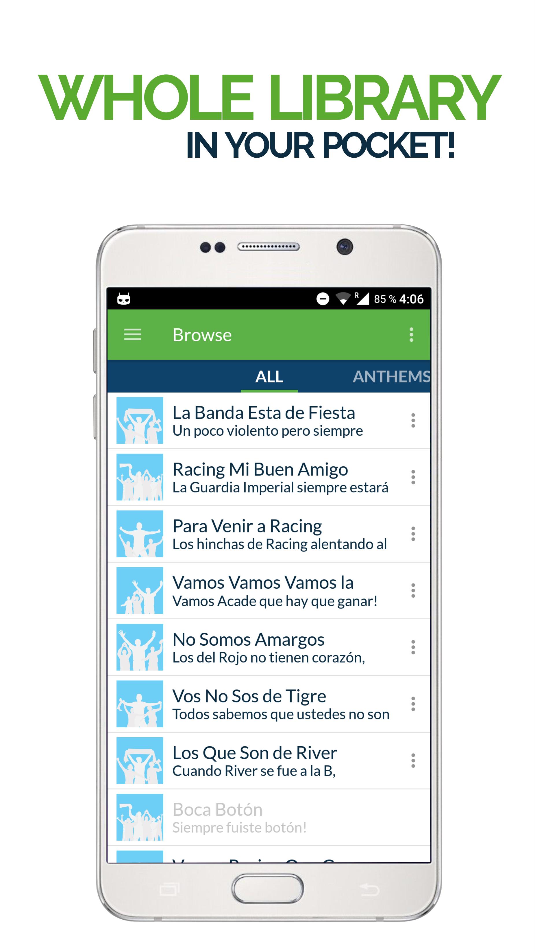 FanChants: Racing Fans Songs &