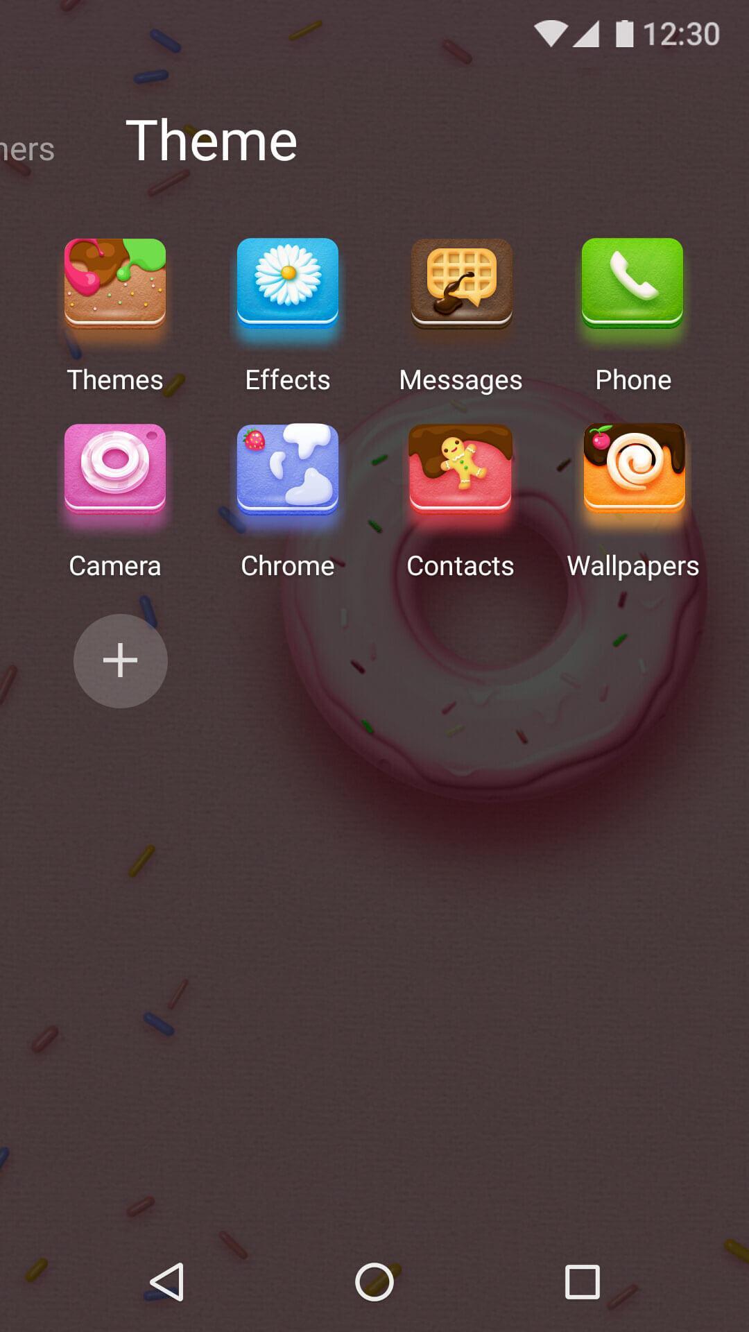 Cartoon Theme - Yummy Donuts