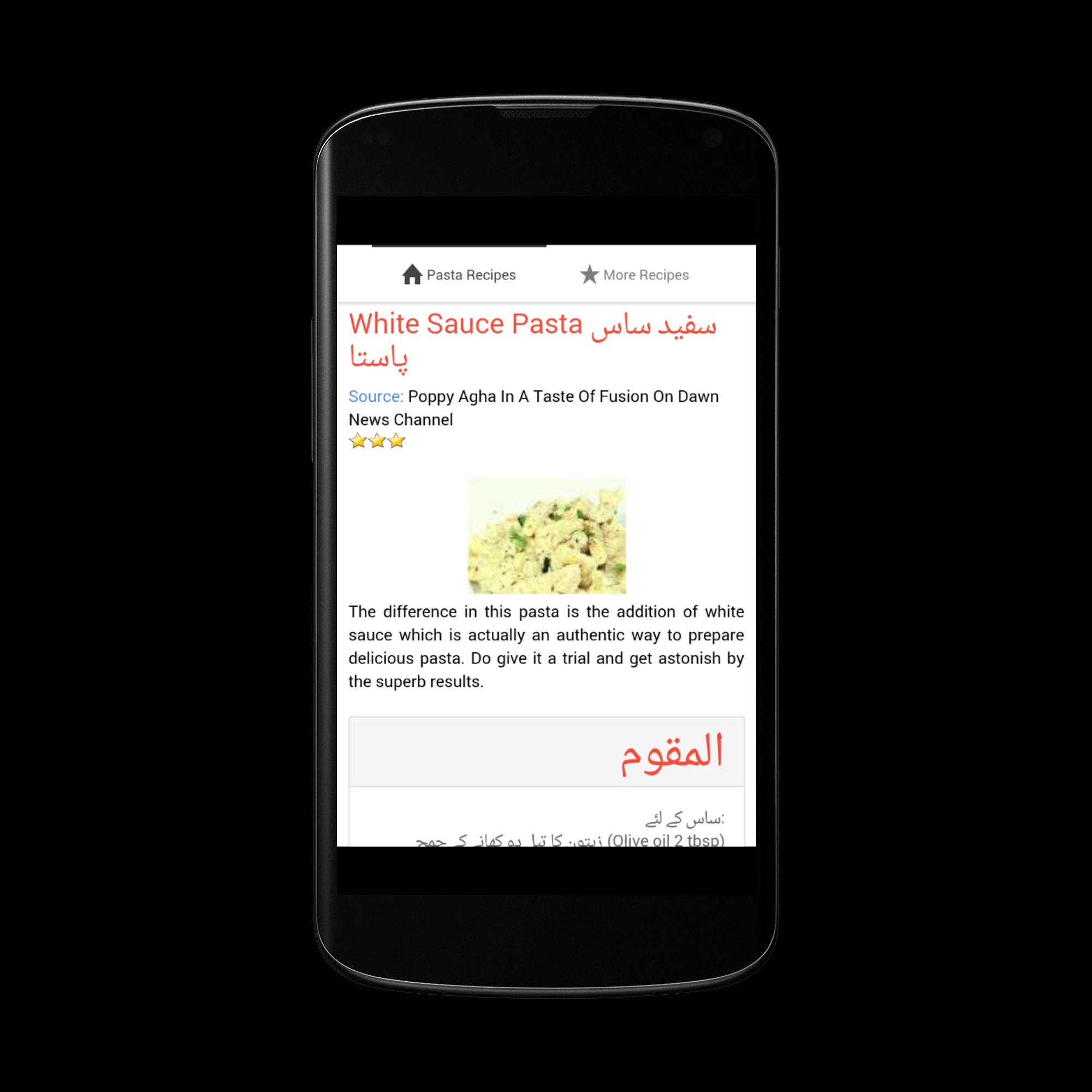 Pasta Recipes in Urdu