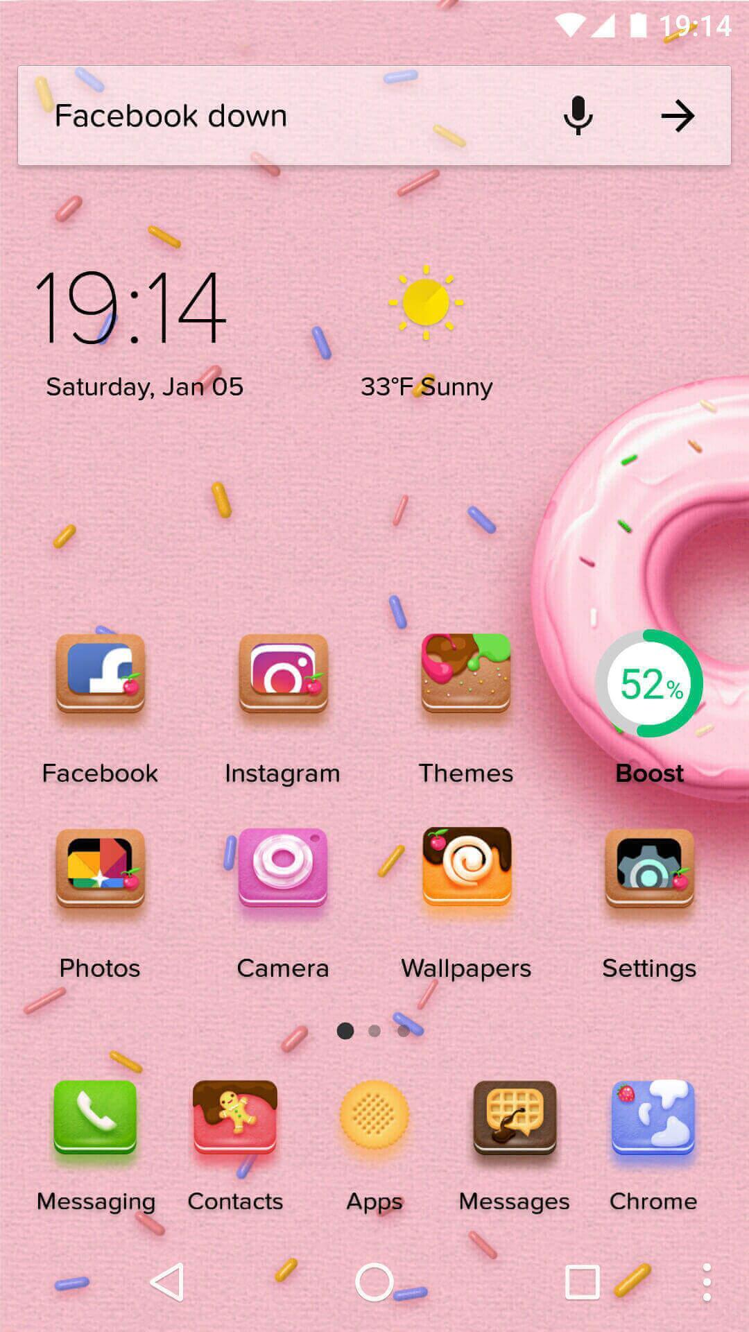 Cartoon Theme - Yummy Donuts