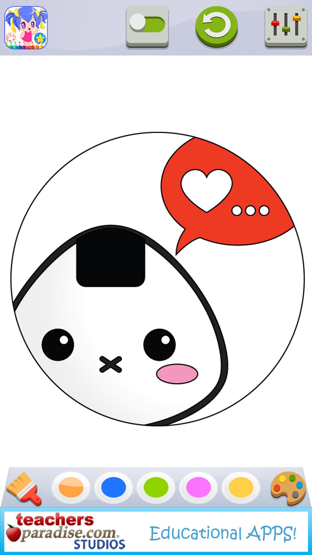 Anime Manga Coloring Book Game