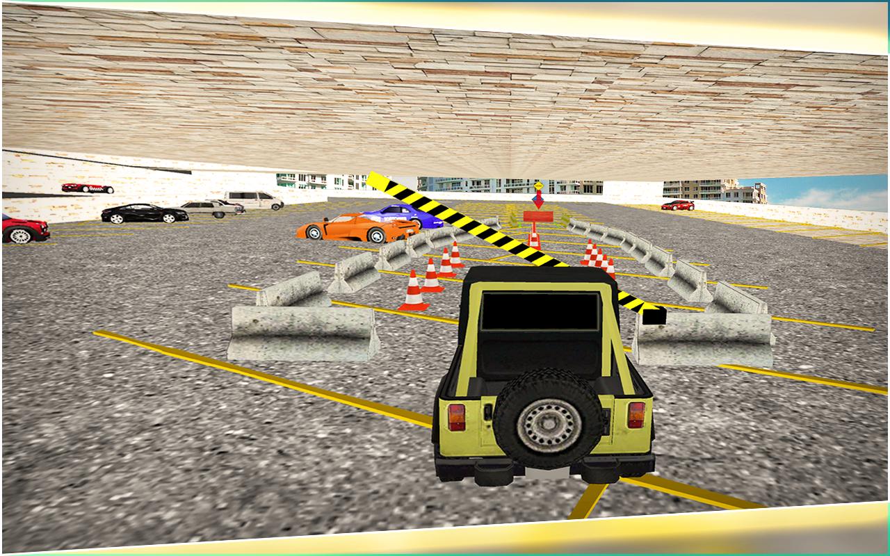Jeep Drive Parking Simulator