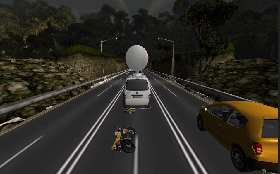 Fast Moto Bike Highway Racing