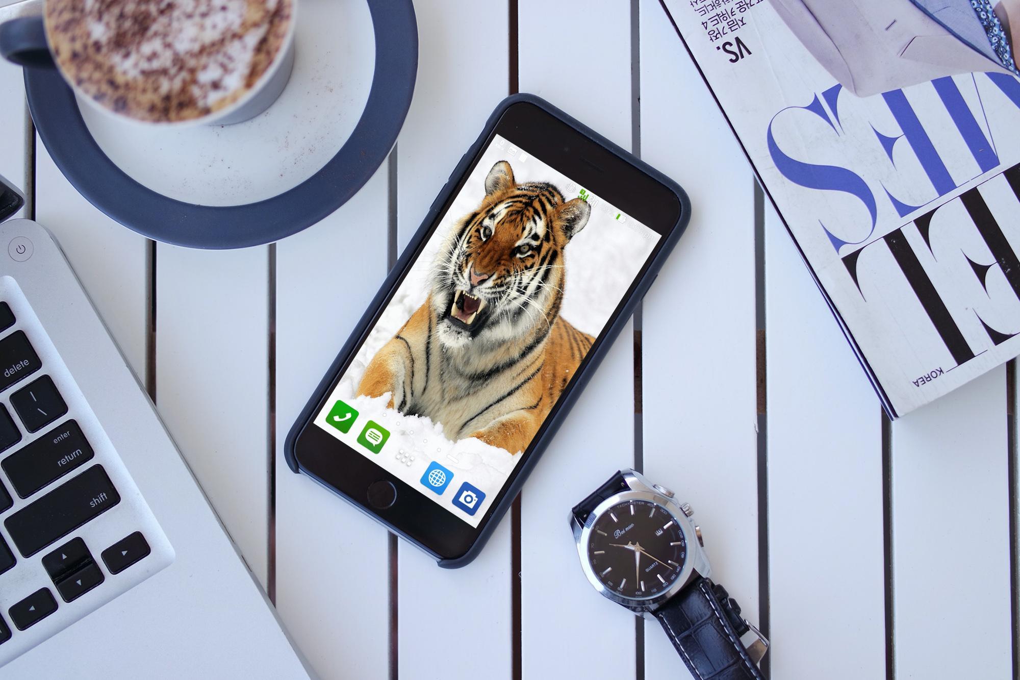 Free Tiger HD Live Wallpaper