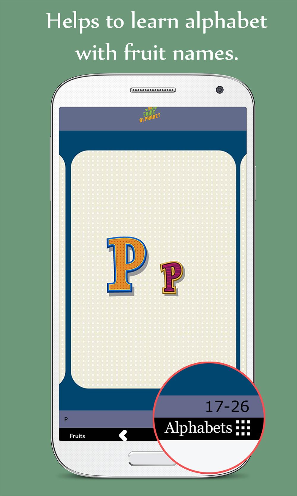 Fruit Alphabet for Kids