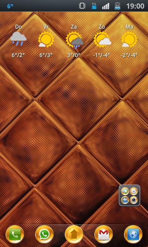 PureGold Theme for GO Launcher