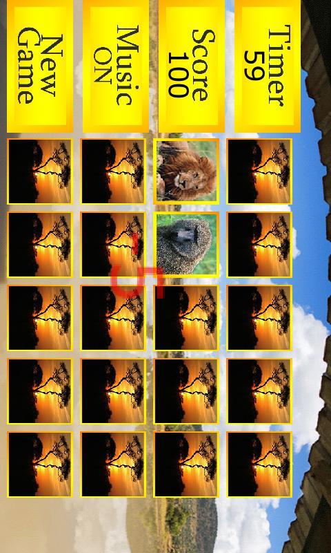 Match'em Africa: Safari Memory