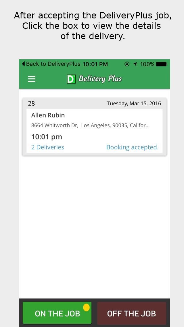Delivery Plus Driver's App