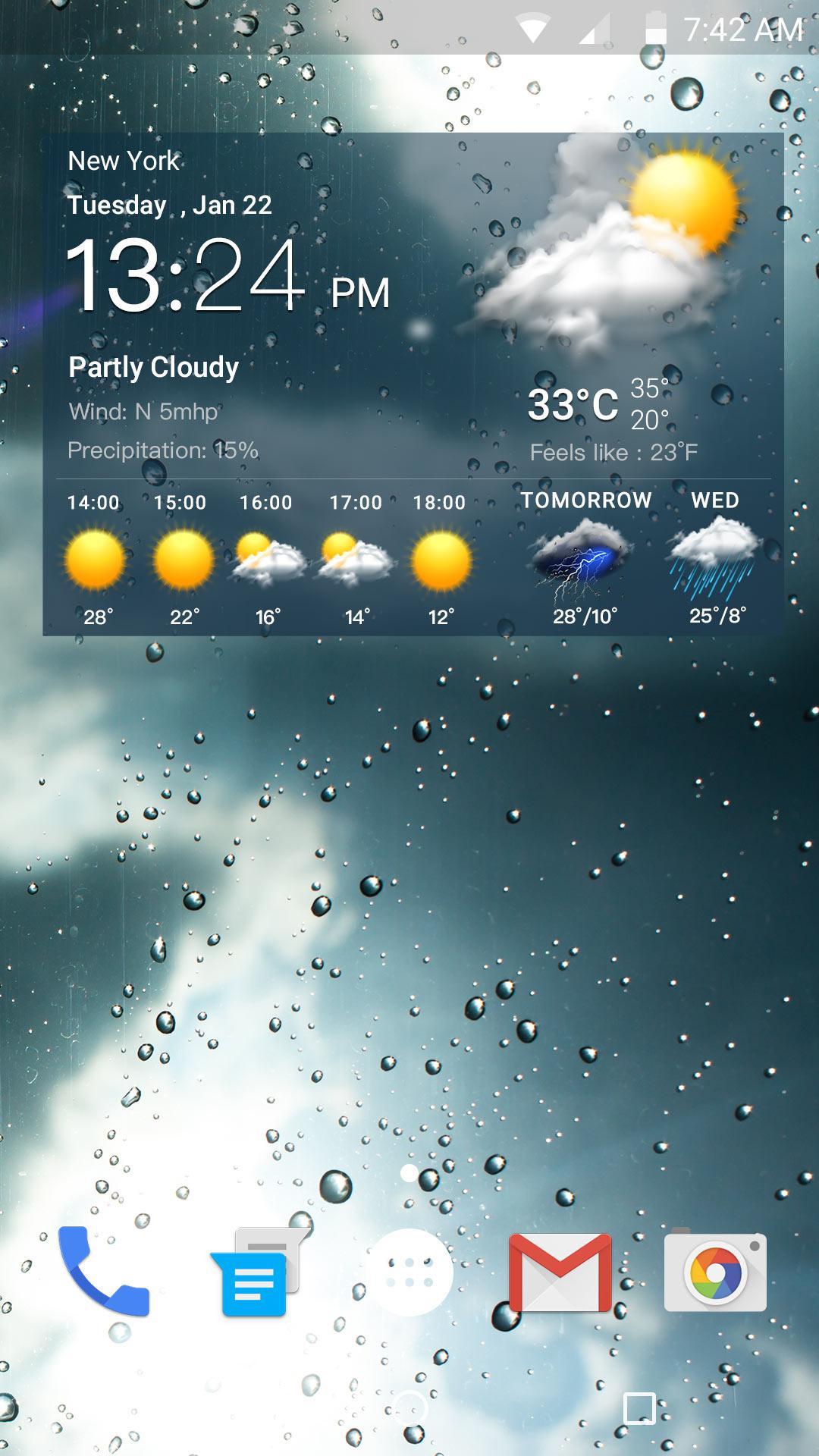 Temperature & Storm Tracker