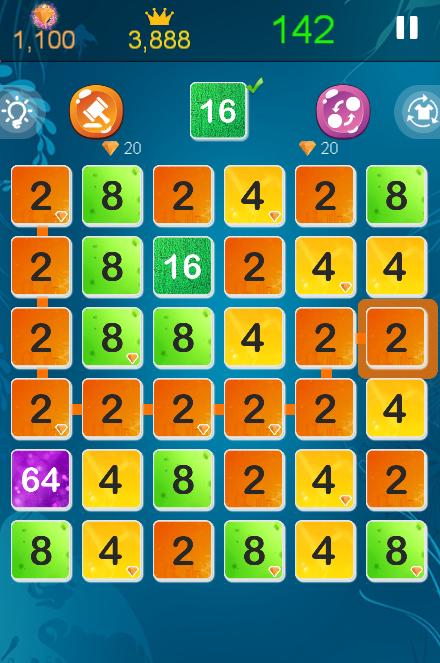 Pops Link - Merge 2048