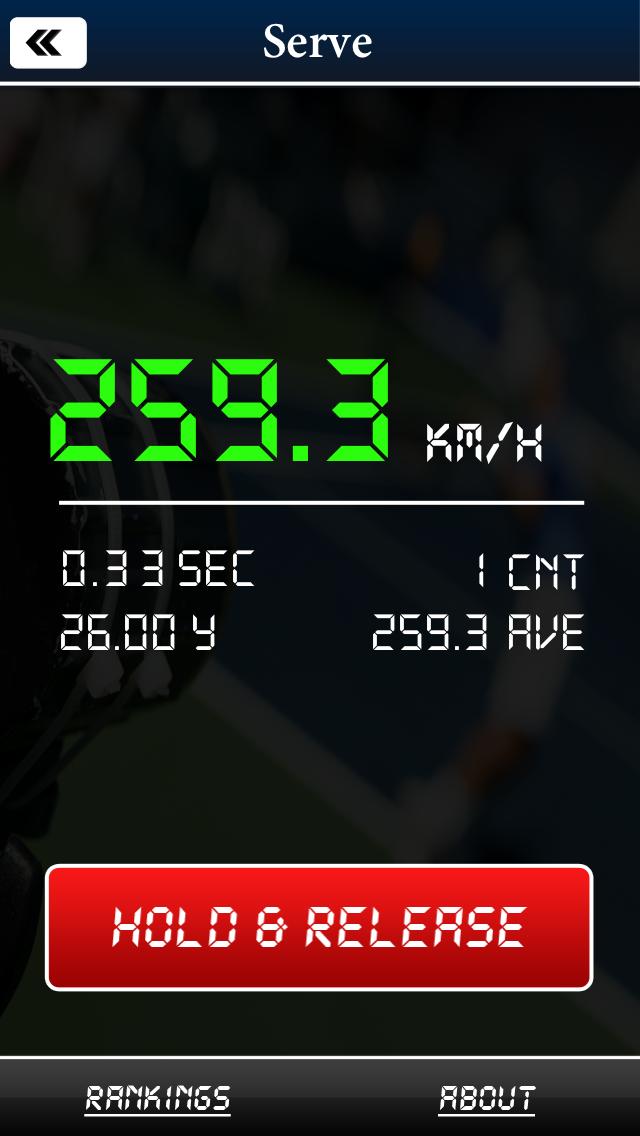Tennis Radar Gun - Speed Check