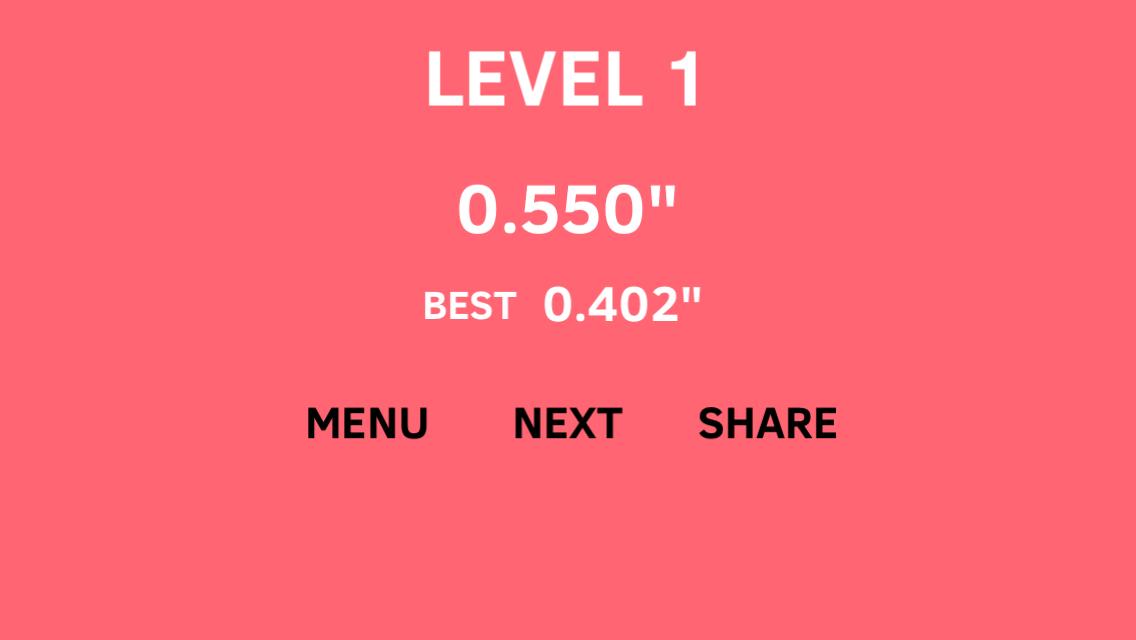 Stay In The White Line : Level