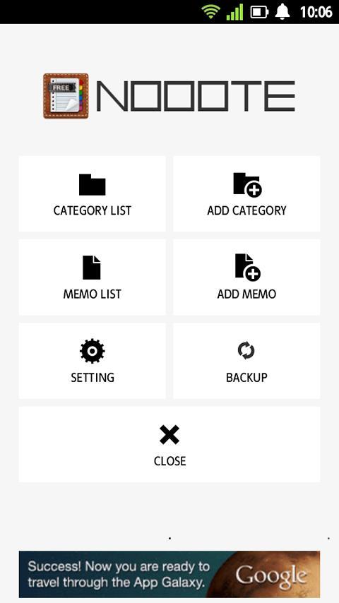 Simple memo pad - Nooote Free