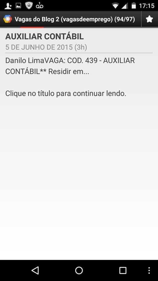 Vagas de Emprego no Rio