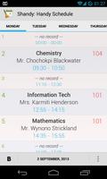 Shandy: Handy Schedule