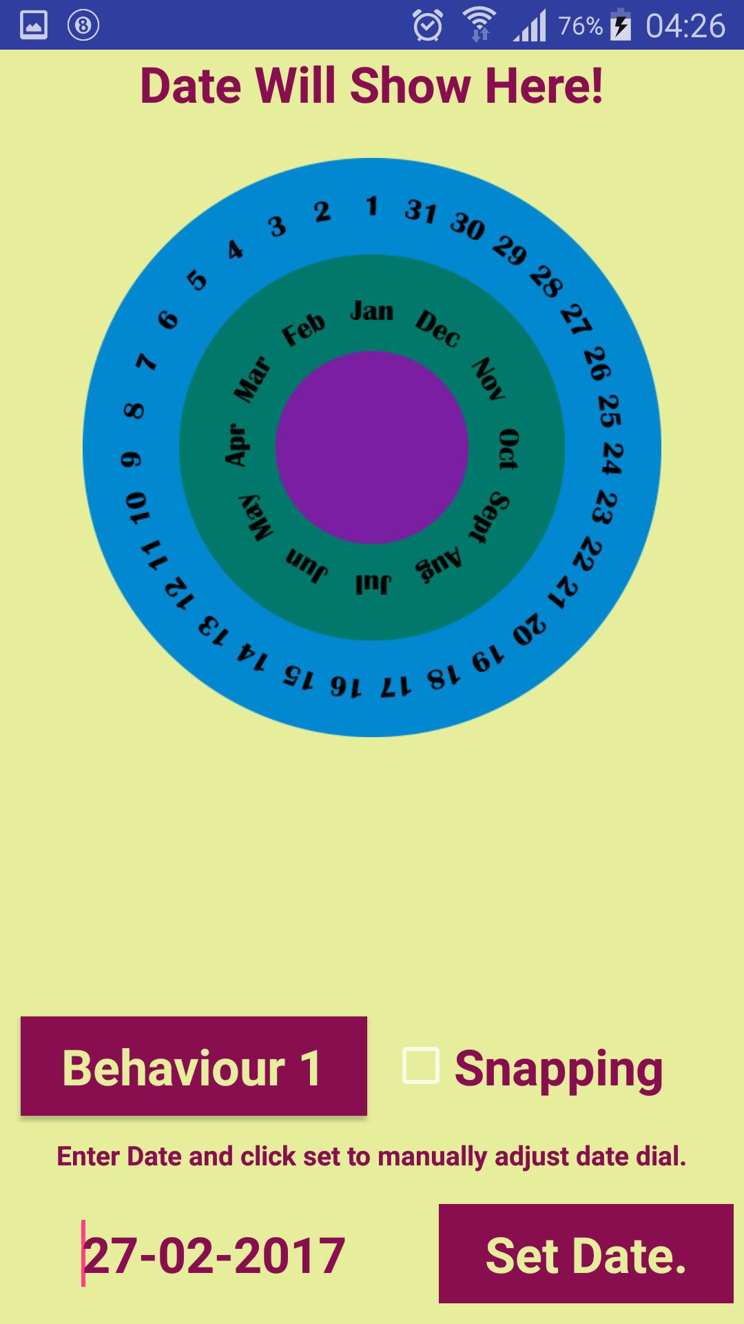 HGDateTimeDialer Demo