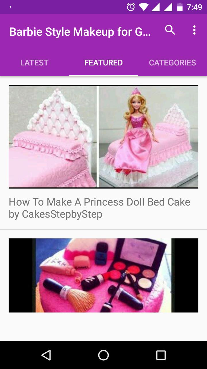 Barbie Style Makeup for Girls Video - Makeup Salon