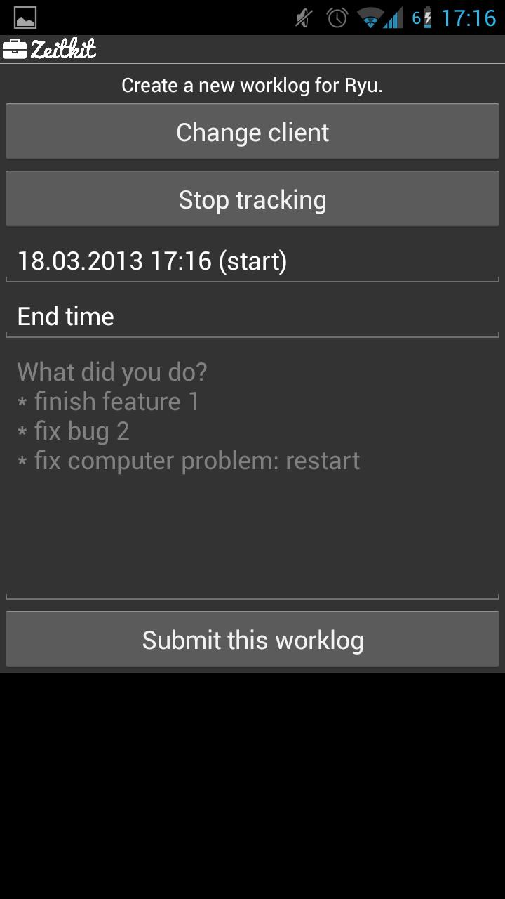 Developer Tools - Zeitkit