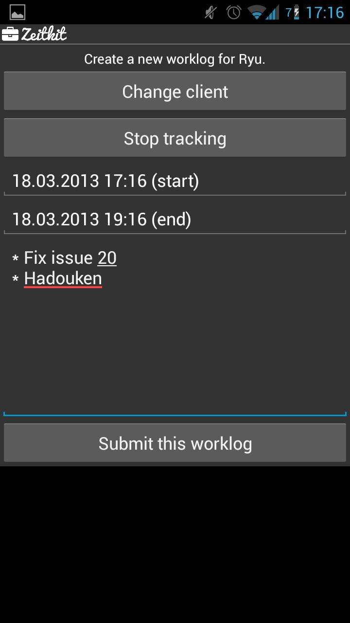 Developer Tools - Zeitkit