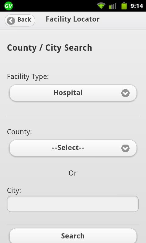 AHCA Mobile Facility Locator
