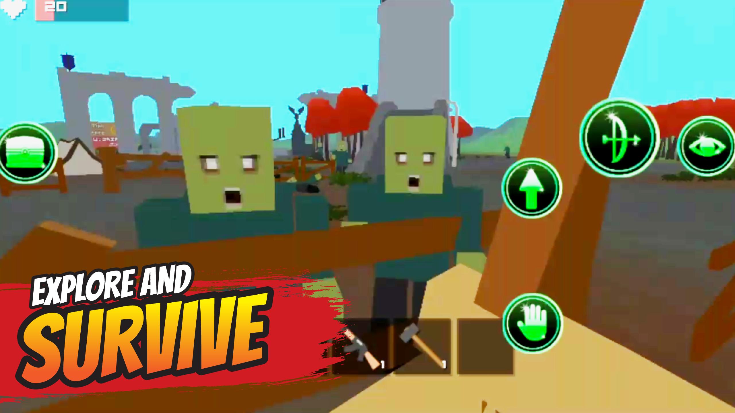 Adventure Strike 3D Pixel Saga