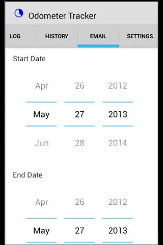 Odometer Tracker - Tax Returns