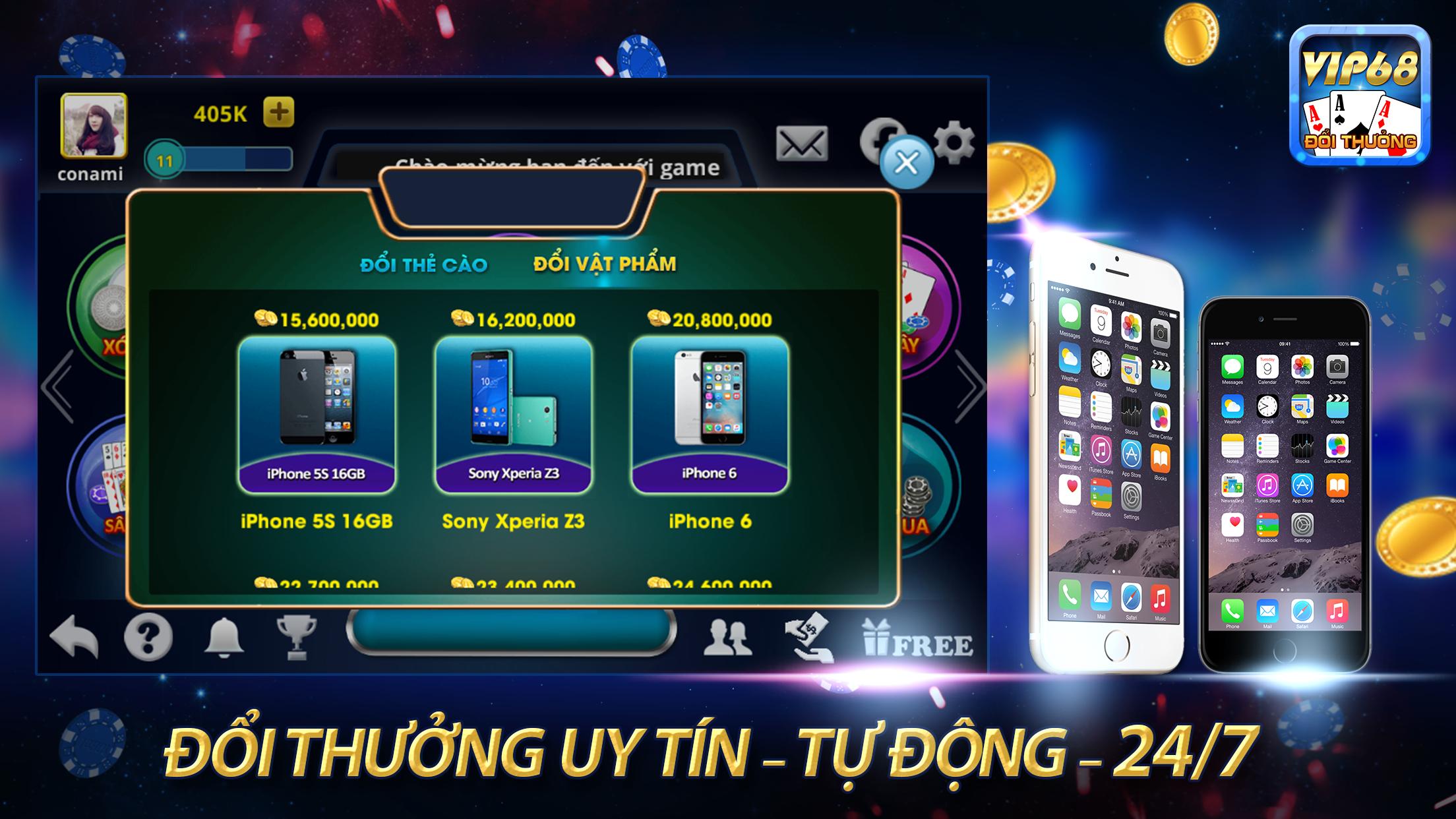 VIP68 - Game bai doi thuong