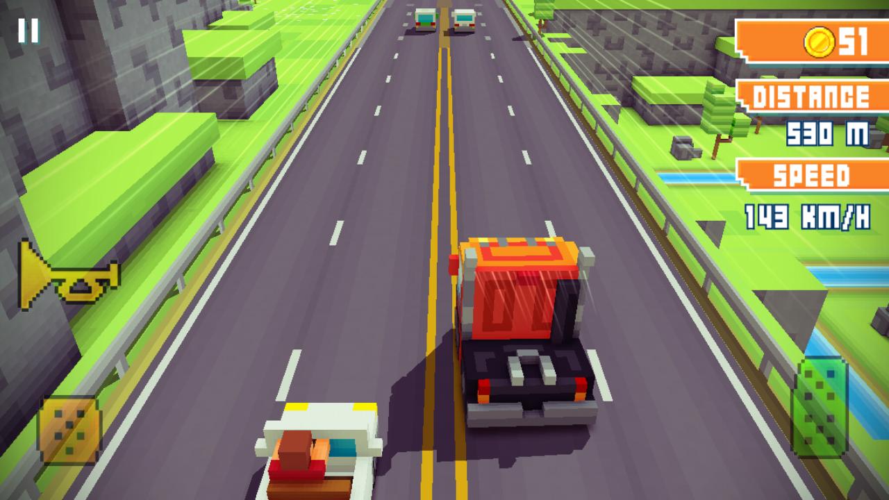 Cartoon Traffic Rush